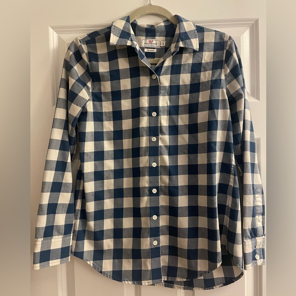 Vineyard Vines Check Button Down